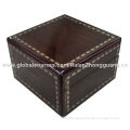 Glossy Lacquered MDF Wooden Packaging Display Storage Jewelry Watch Gift Box with Velvet Pillow